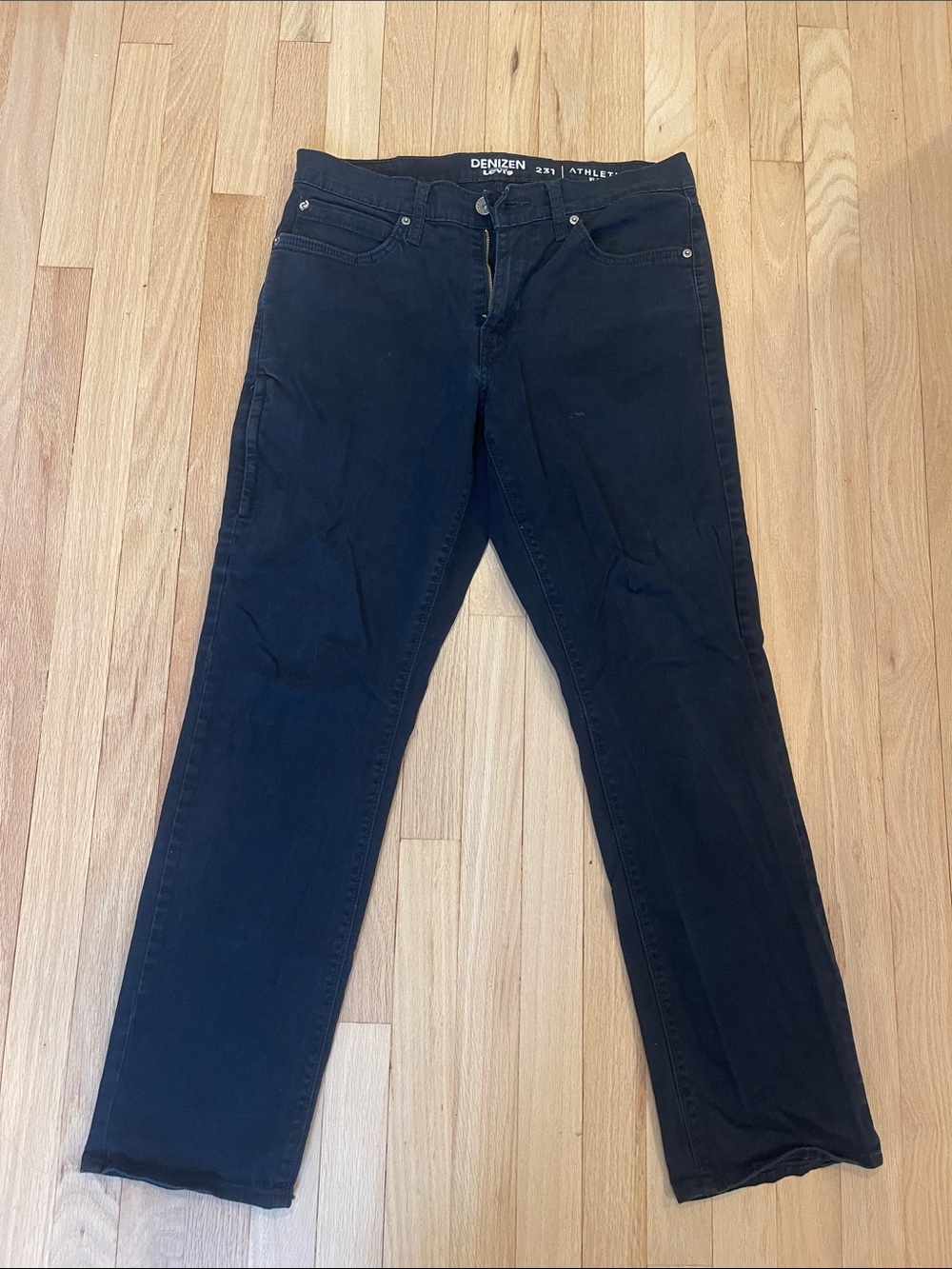 Denizen from Levi's Straight-Leg Black Men’s Jeans 32/32
